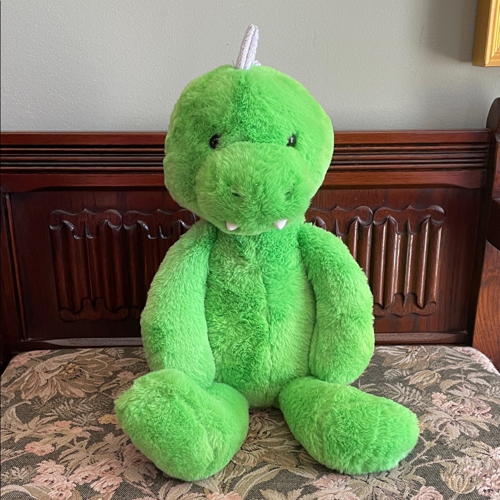 Kid Connection Green Plush Dinosaur